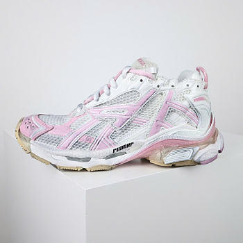 Okify Balenciaga Runner Sneakers In Light Pink EU35-46