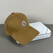 Okify Moncler Brown Baseball Cap  - 1