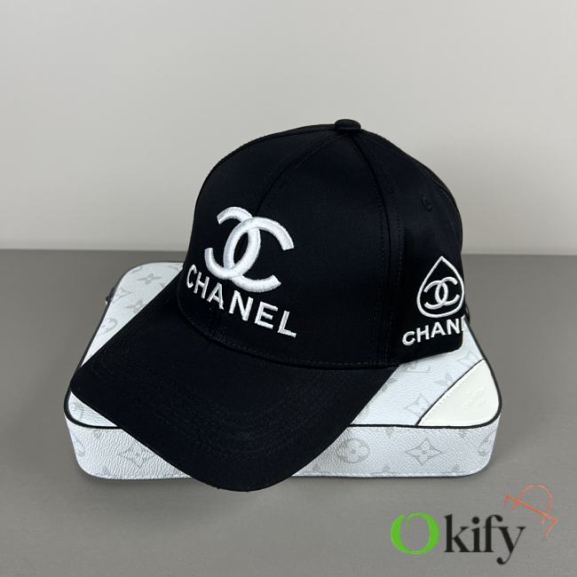 Okify CC Black Baseball Cap  - 1