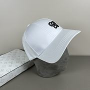 Okify Louis Vuitton White Baseball Cap  - 4