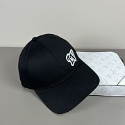 Okify Louis Vuitton Black Baseball Cap  - 2