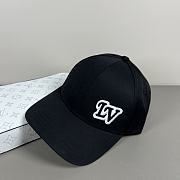 Okify Louis Vuitton Black Baseball Cap  - 3