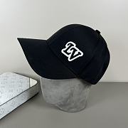 Okify Louis Vuitton Black Baseball Cap  - 1