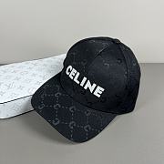 Okify Celine Black Baseball Cap  - 5