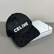 Okify Celine Black Baseball Cap  - 4