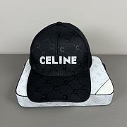 Okify Celine Black Baseball Cap  - 1