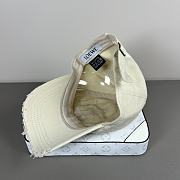 Okify Loewe White Baseball Cap 2 - 3