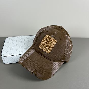 Okify Loewe Brown Baseball Cap 2