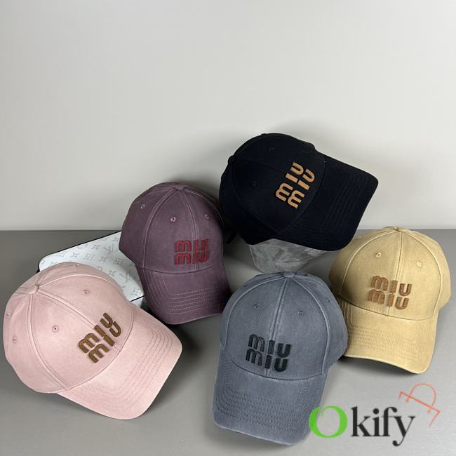 Okify MiuMiu Baseball Cap 21320 - 1