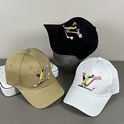 Okify Louis Vuitton Baseball Cap With Multicolor Logo 21327 - 1