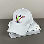 Okify Louis Vuitton Baseball Cap With Multicolor Logo 21327 - 2