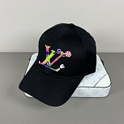 Okify Louis Vuitton Baseball Cap With Multicolor Logo 21327 - 3