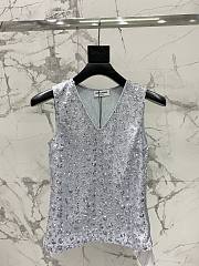 Okify YSL Sequin Tank Top SML  - 4