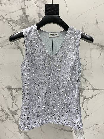 Okify YSL Sequin Tank Top SML 