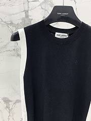 Okify YSL Black And White Tank Top SML 21350 - 4