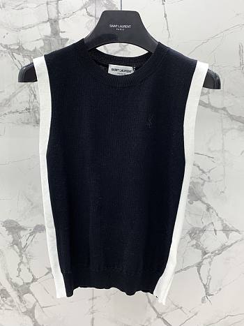 Okify YSL Black And White Tank Top SML 21350