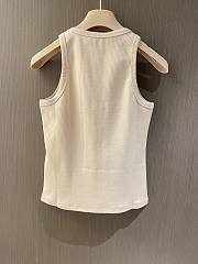 Okify MiuMiu Beige Tank Top SML  - 4