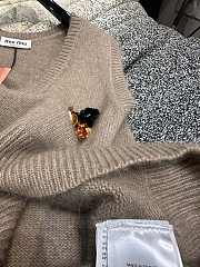 Okify MiuMiu Brown Raccoon Fur Gilet SML - 2