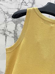 Okify Prada Yellow Tank Top SML  - 5