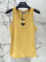 Okify Prada Yellow Tank Top SML  - 1