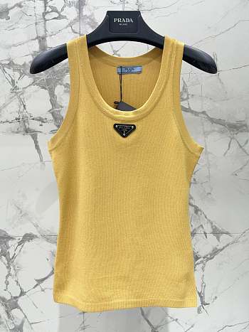 Okify Prada Yellow Tank Top SML 