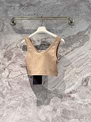 Okify Prada Beige Tank Top SML  - 2