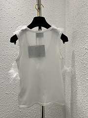 Okify Prada White Tank Top 21369 - 2