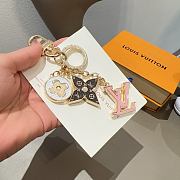 Okify Louis Vuitton Spring Street Keyring In Pink  - 3