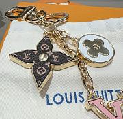 Okify Louis Vuitton Spring Street Keyring In Pink  - 2