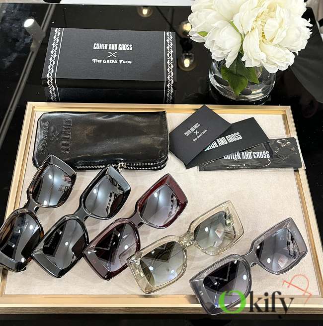 Okify Cutler and Gross GFSN-001 Sunglasses  - 1