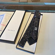 Okify Gucci Black Silk Tie 21439 - 4