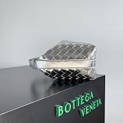 Okify Bottega Veneta Wallace Bag In Silver 22x13x9cm  - 5
