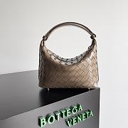 Okify Bottega Veneta Wallace Bag In Pinecone Brown 22x13x9cm  - 1