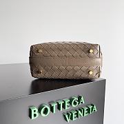 Okify Bottega Veneta Wallace Bag In Pinecone Brown 22x13x9cm  - 5