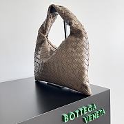 Okify Bottega Veneta Hop Bag In Pinecone Brown 41x20x8cm - 5