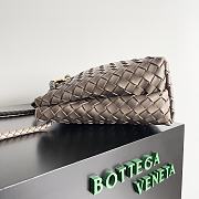 Okify Bottega Veneta Andiamo Bag In Pinecone Brown 32x24x12cm  - 4