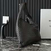 Okify Bottega Veneta Large Hop Bag In Brown 54x24x13cm  - 3