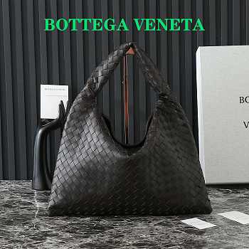 Okify Bottega Veneta Medium Hop Bag In Brown 46x21x10cm