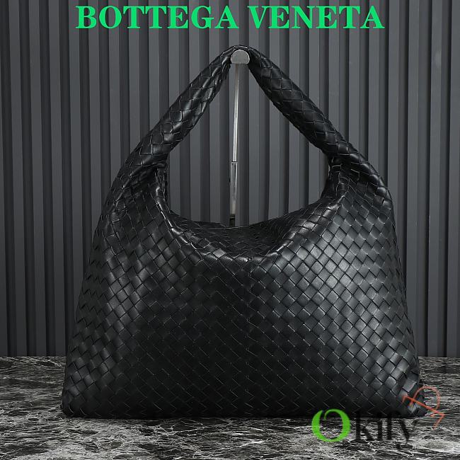 Okify Bottega Veneta Large Hop Bag In Black 54x24x13cm 21467 - 1