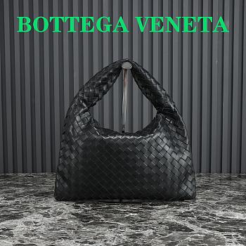 Okify Bottega Veneta Small Hop Bag In Black 41x20.5x7.5cm 