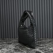 Okify Bottega Veneta Small Hop Bag In Black 41x20.5x7.5cm  - 5