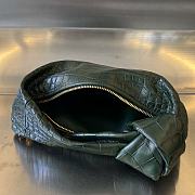 Okify Bottega Veneta Jodie Crocodile Bag In Dark Green 28x23x8cm  - 5