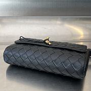 Okify Bottega Veneta Mini Andiamo Bag In Black 21.5x13.5x4.5cm  - 2