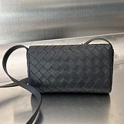 Okify Bottega Veneta Mini Andiamo Bag In Black 21.5x13.5x4.5cm  - 4