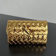 Okify Bottega Veneta Andiamo Wallet In Gold 19x11.5x3cm - 1