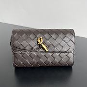 Okify Bottega Veneta Andiamo Wallet In Fondant 19x11.5x3cm - 1