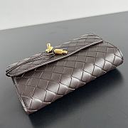 Okify Bottega Veneta Andiamo Wallet In Fondant 19x11.5x3cm - 4