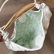 Okify Bottega Veneta Baby Sardine Bag In White 20x12x2.5cm - 3