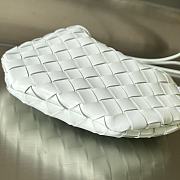 Okify Bottega Veneta Baby Sardine Bag In White 20x12x2.5cm - 2