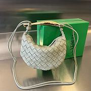 Okify Bottega Veneta Baby Sardine Bag In Travertine Green 20x12x2.5cm - 1